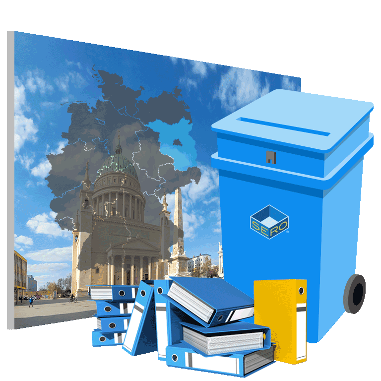 Aktenvernichtung in Brandenburg