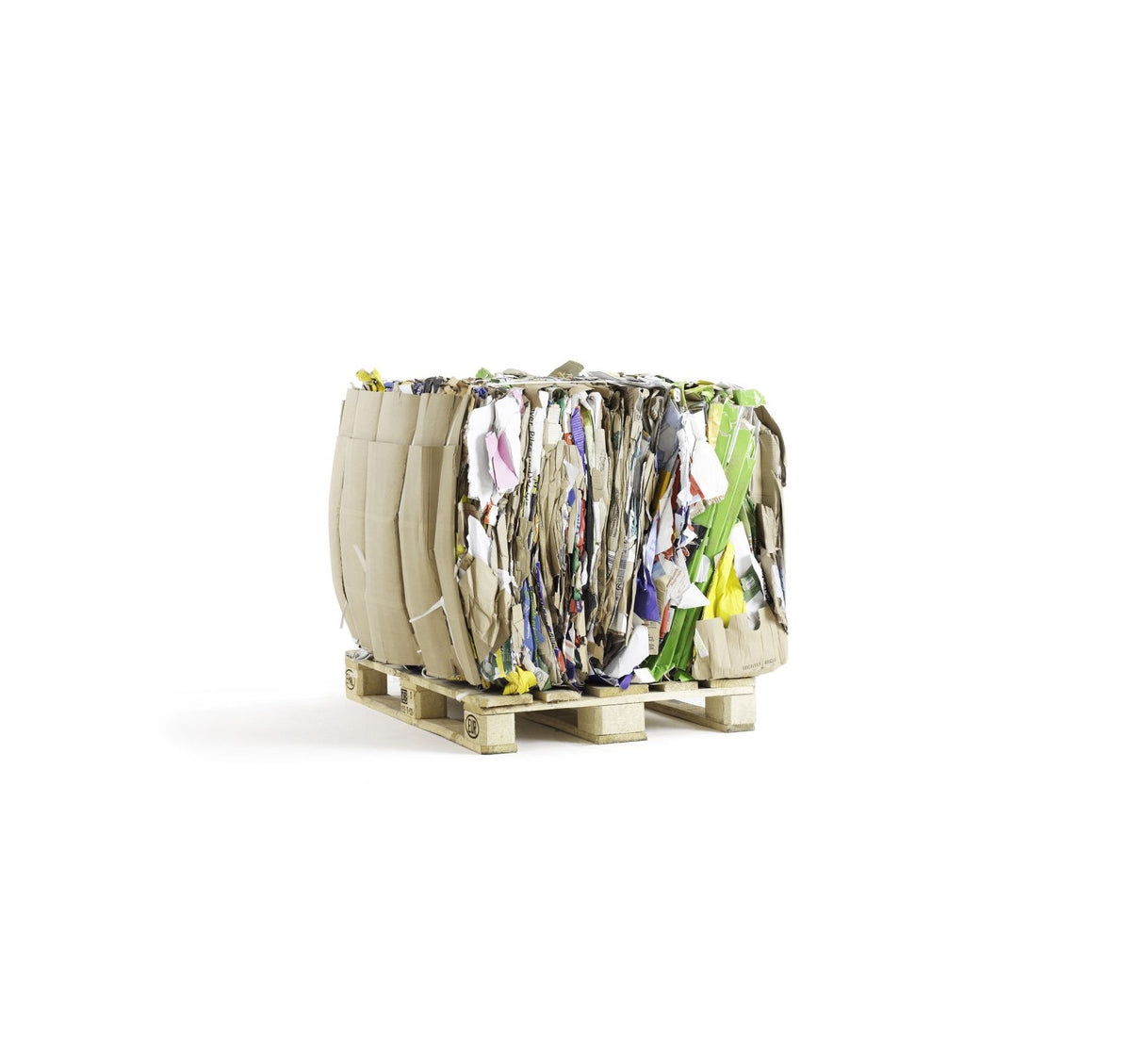 Pappe, Papier und Kartonage (Ballenpresse)