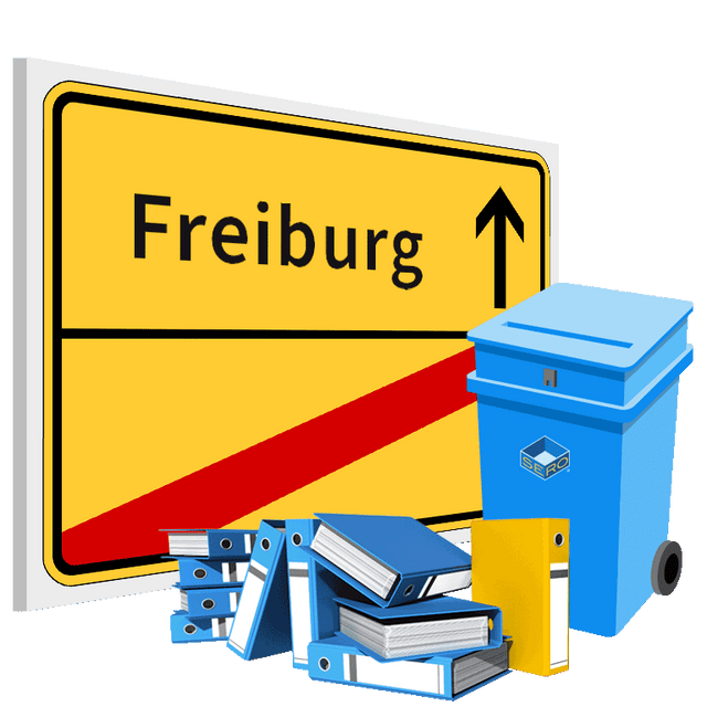Aktenvernichtung Freiburg im Breisgau 